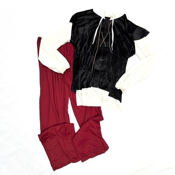 Spirit Halloween Adult Men’s Bar Keeper 2pc Halloween Cosplay Costume - Picture 4 of 9